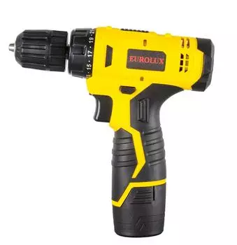 Дрель-шуруповерт аккумуляторная Eurolux ДА-12/2Li
