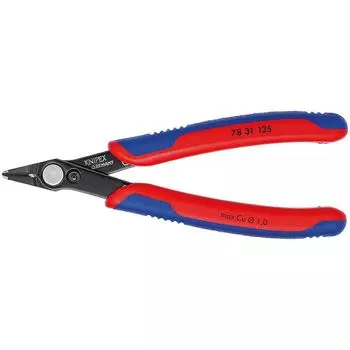 Electronic Super Knips Бокорезы прецизионные, чернёные, с тонкой головкой, 125 мм, 2-комп ручки