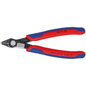 Electronic Super Knips Бокорезы прецизионные, чернёные, зажим для проволоки, 125 мм, 2-комп ручки
