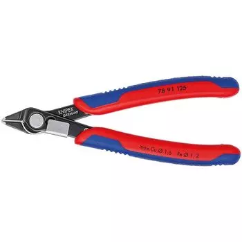 Electronic Super Knips Бокорезы прецизионные, чернёные, зажим для проволоки, 125 мм, 2-комп ручки