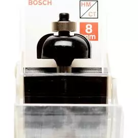 Фреза Bosch HM кромочная галтельная 10х14х8мм (364)