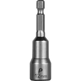 Головка магнитная Практика "Профи" 12 х 65 мм HEX 1/4"