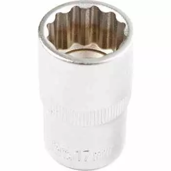 Головка торцевая Квалитет 12-гранная 1/2" 17мм (ГТ12-17-12)