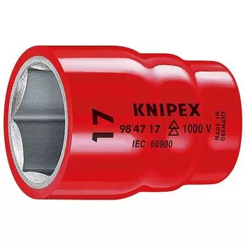 Головка торцевая VDE 1/2" 6-гранная, 11 мм, диэлектрическая