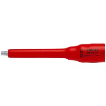 Головка торцевая VDE 3/8" с вставкой-битой TORX, TX27, диэлектрическая