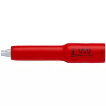 Головка торцевая VDE 3/8" с вставкой-битой TORX, TX45, диэлектрическая