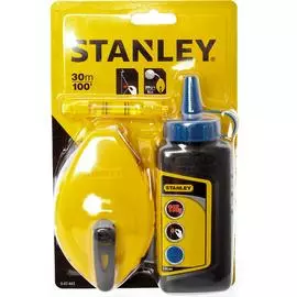 Комплект Stanley шнур разметочный 30м + меловой порошок 115гр 0-47-443
