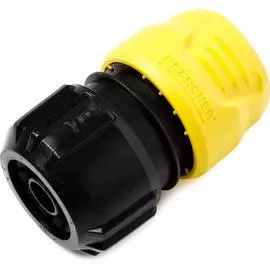 Коннектор универсальный Karcher с аквастопом 1/2-3/4"