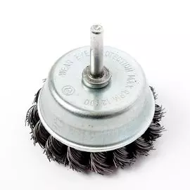 Кордщетка для дрели Redverg чашеобразная витая 75мм(830001)