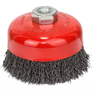 Кордщетка для УШМ Bosch чашеобразная витая 75мм М14 (098)