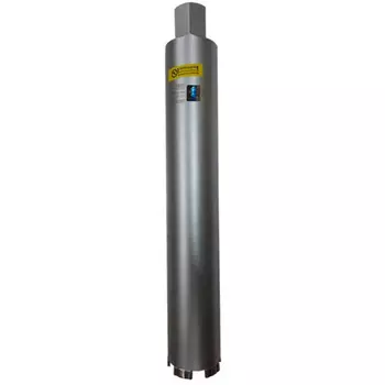 Коронка алмазная Hilberg Laser 8T 1 1/4 UNC 92x450мм (HD712)