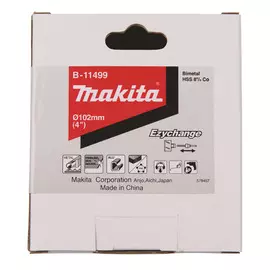Коронка Makita Ezychange 102мм биметаллическая (B-11499)
