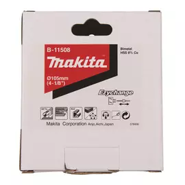 Коронка Makita Ezychange 105мм биметаллическая (B-11508)
