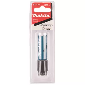 Коронка Makita Ezychange 17мм биметаллическая (B-31706)