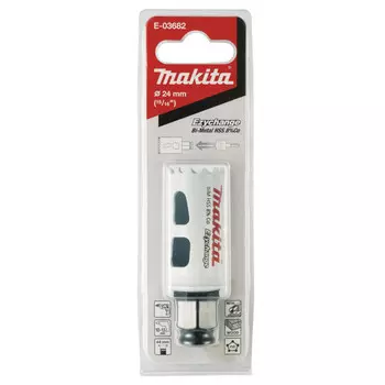 Коронка Makita Ezychange 24мм биметаллическая (E-03682)