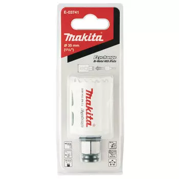 Коронка Makita Ezychange 35мм биметаллическая (E-03741)