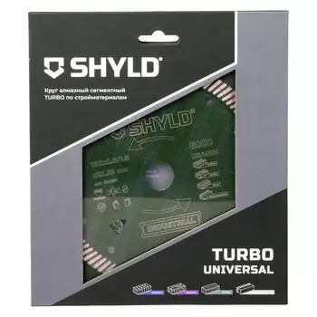 Круг алмазный универсальный SHYLD TURBO 180х2.6х22.2мм (30080)