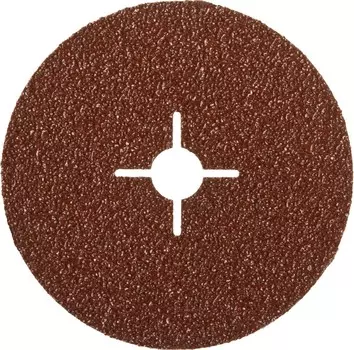 Круг шлифовальный ЗУБР ПРОФИ фибровый, для УШМ, P24, 125х22мм, 5 листов