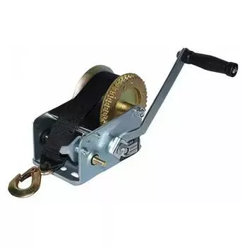 Лебедка ручная TOR ЛН-2500W (LHW) г/п 1,0 т длина ленты 12 м