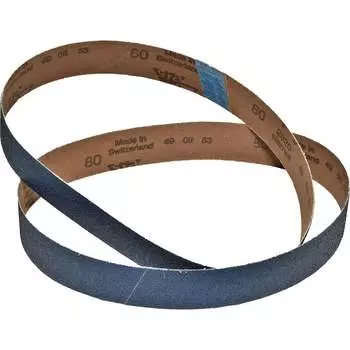 Лента шлифовальная абразивная для ленточного напильника ABRAFORM 30x533 P80 ( 2 шт)