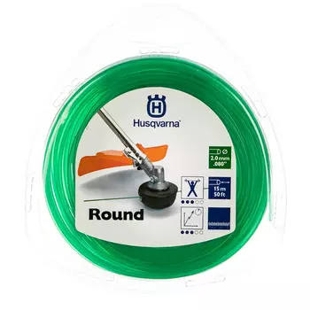 Леска для триммера Husqvarna 2мм кругая 15м (5310092-16)
