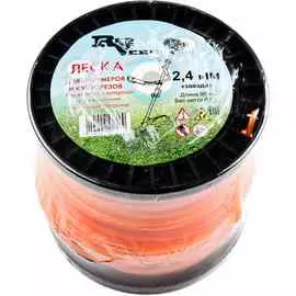 Леска для триммера RedVerg 2.4мм звезда 90м (990241)