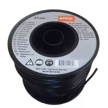 Леска для триммера Stihl 3.3мм квадратная 228м (9302623)