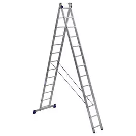 Лестница Алюмет 2*13 алюминиевая