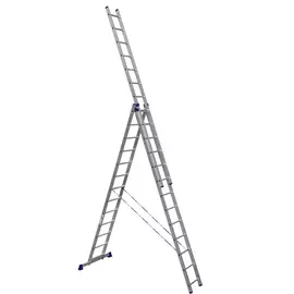 Лестница Алюмет 3*13 алюминиевая (5313)