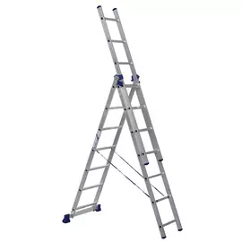 Лестница Алюмет 3* 7 алюминиевая