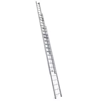 Лестница алюминиевая Алюмет 3х20 ступеней (3320)