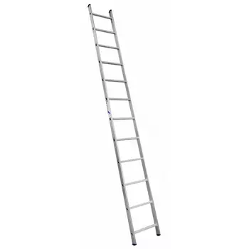 Лестница алюминиевая Алюмет односекционная 12 ступеней (5112)