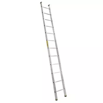 Лестница алюминиевая Алюмет односекционная 18 ступеней (9118)