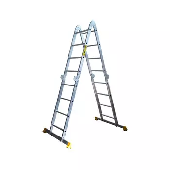 Лестница-трансформер алюминиевая Алюмет 4x4 ступеней (TW1 444)