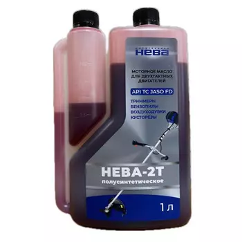 Масло Нева 2-х тактное с дозатором 1л