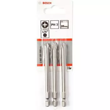 Набор бит Bosch PH2х89мм 3шт (535)