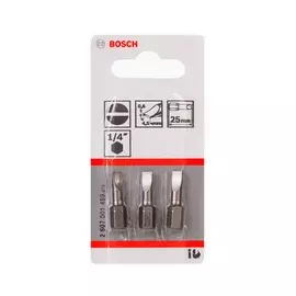 Набор бит Bosch S0.6х4.5х25мм 3шт (459)