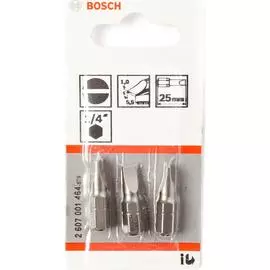 Набор бит Bosch S1х5.5х25мм 3шт (464)