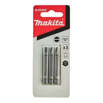 Набор бит Makita SL0.6x4.5х50мм 3шт (B-25292)