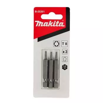 Набор бит Makita T8х50мм 3 шт (B-25351)