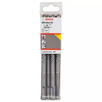Набор буров SDS-plus-5X Bosch 10x160мм 10шт (902)