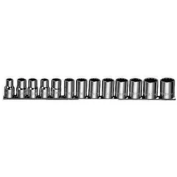 Набор головок Jonnesway MAXI-DRIVE 12-гранные 3/8"-1 1/8" 13шт