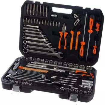 Набор инструментов профессиональный 118 предметов AV Steel AV-011118