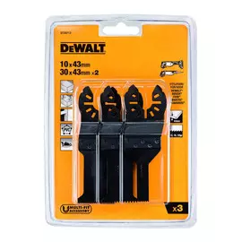 Набор насадок для МФИ DeWalt DT20713 10/30х43мм