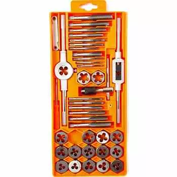 Набор плашек и метчиков Квалитет 40шт НПМ-40