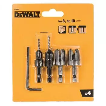 Набор сверл по дереву DeWalt DT7620 4-5мм 5шт