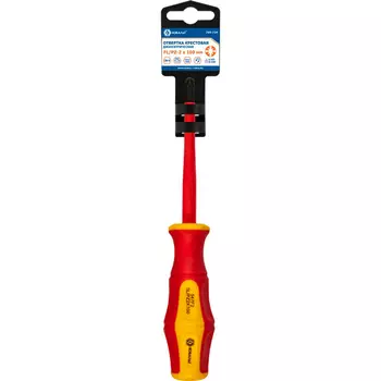 Отвертка диэлектрическая Кобальт Ultra Grip FL/PZ2х100мм 799-734