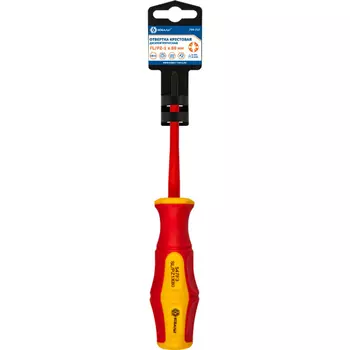 Отвертка диэлектрическая Кобальт Ultra Grip FL/PZ1х80мм 799-727