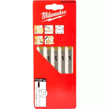 Пилка для лобзика по дереву Milwaukee T101DP 105мм 5шт (388)