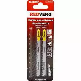 Пилка для лобзика по ламинату Redverg T101BRF BIM 100мм 2шт (820311)